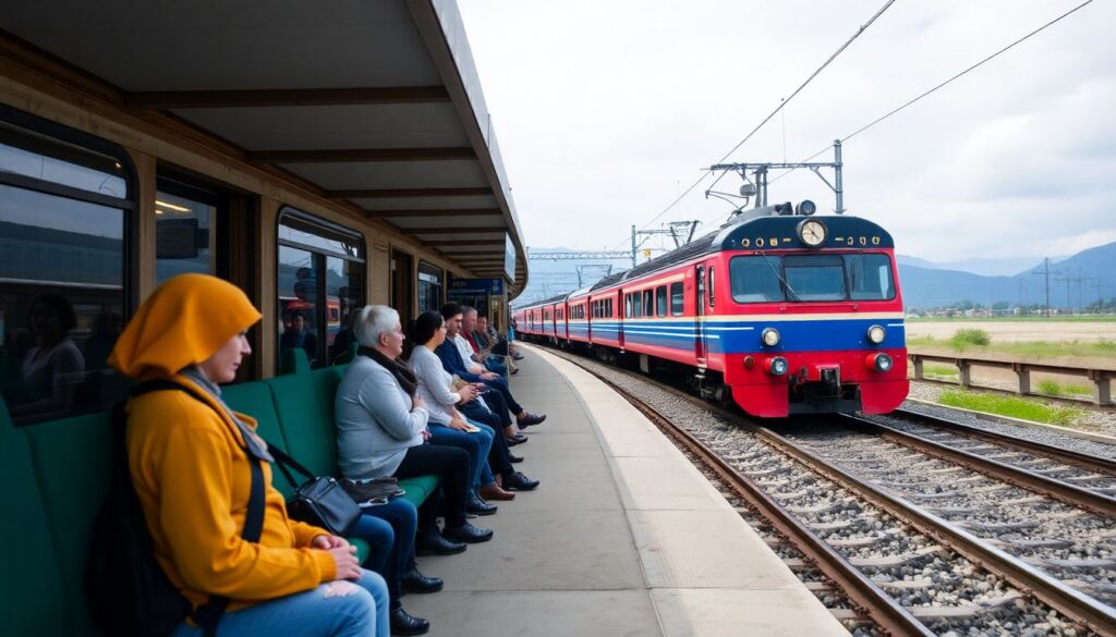 Путешествие на поезде: самые красивые железнодорожные маршруты мира - иллюстрация