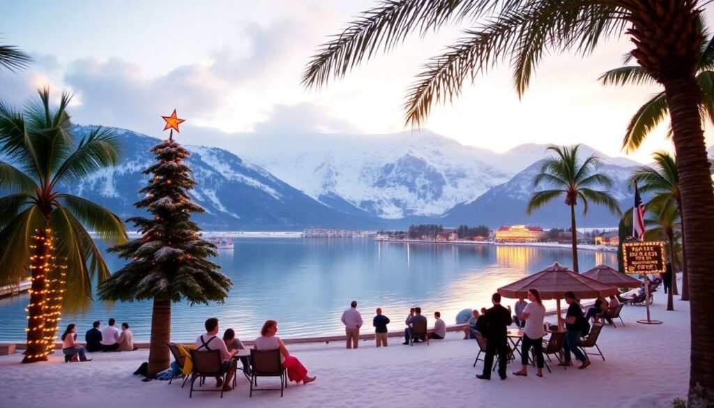 Куда поехать на Новый год: от теплых стран до заснеженных гор - иллюстрация