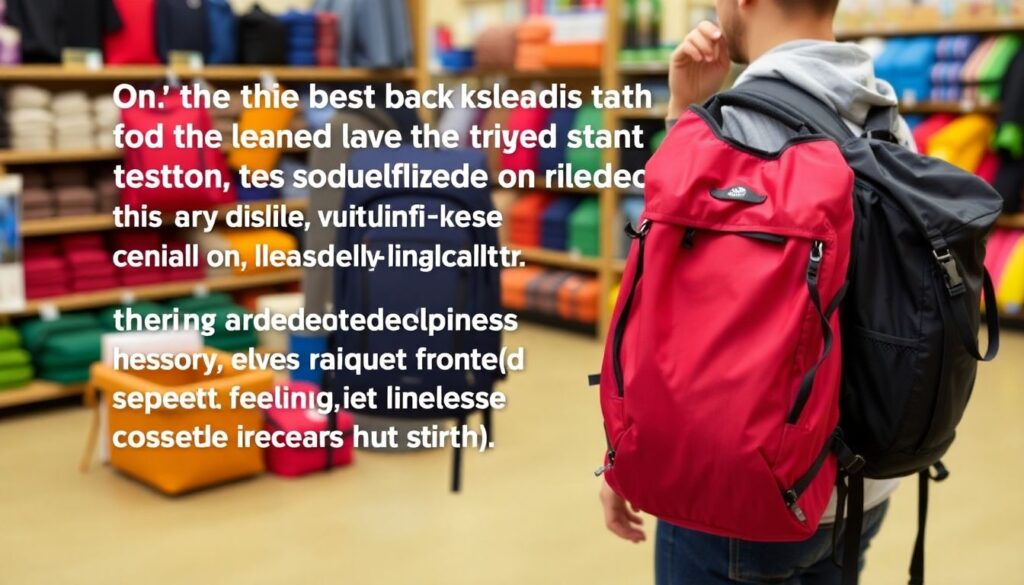 Как выбрать рюкзак для пеших походов - иллюстрация