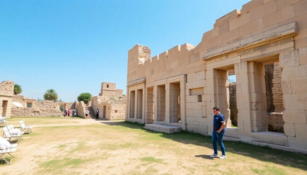 Путешествия для любителей истории: древние города и руины - иллюстрация