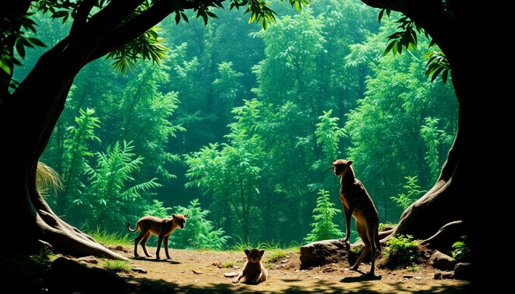 Лучшие места для наблюдения за дикими животными в их естественной среде обитания - иллюстрация