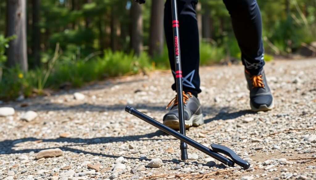 Как выбрать и использовать треккинговые палки - иллюстрация