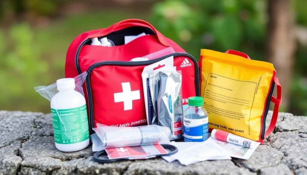 Как собрать походную аптечку: полный список - иллюстрация