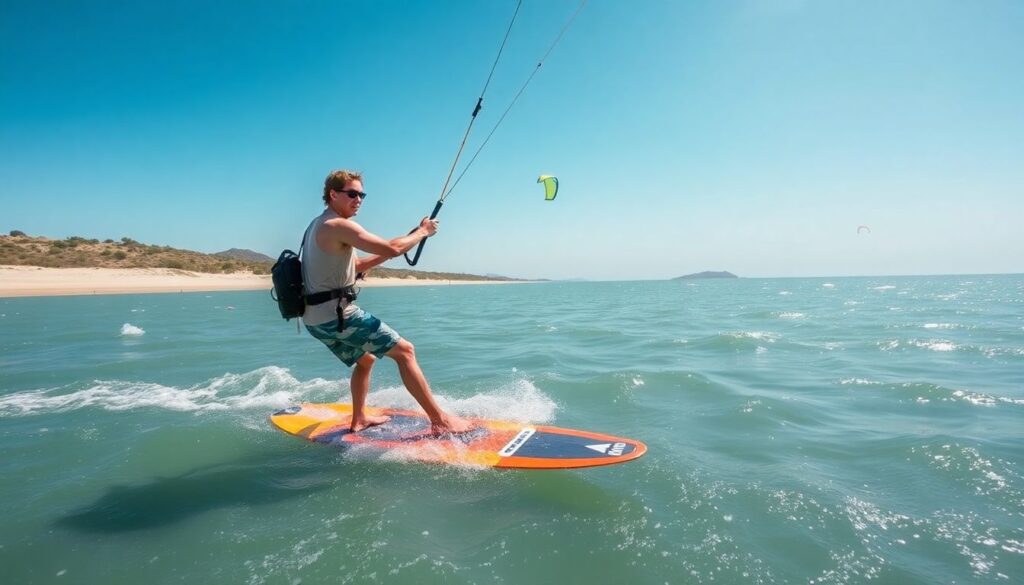 Лучшие места для кайтсерфинга - иллюстрация