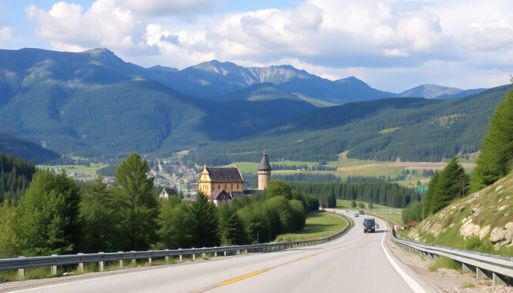 Самые красивые дороги мира для автомобильного путешествия - иллюстрация