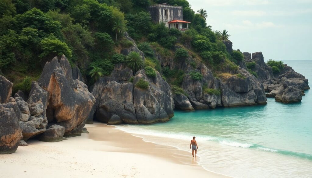 Самые уединенные и труднодоступные пляжи мира - иллюстрация