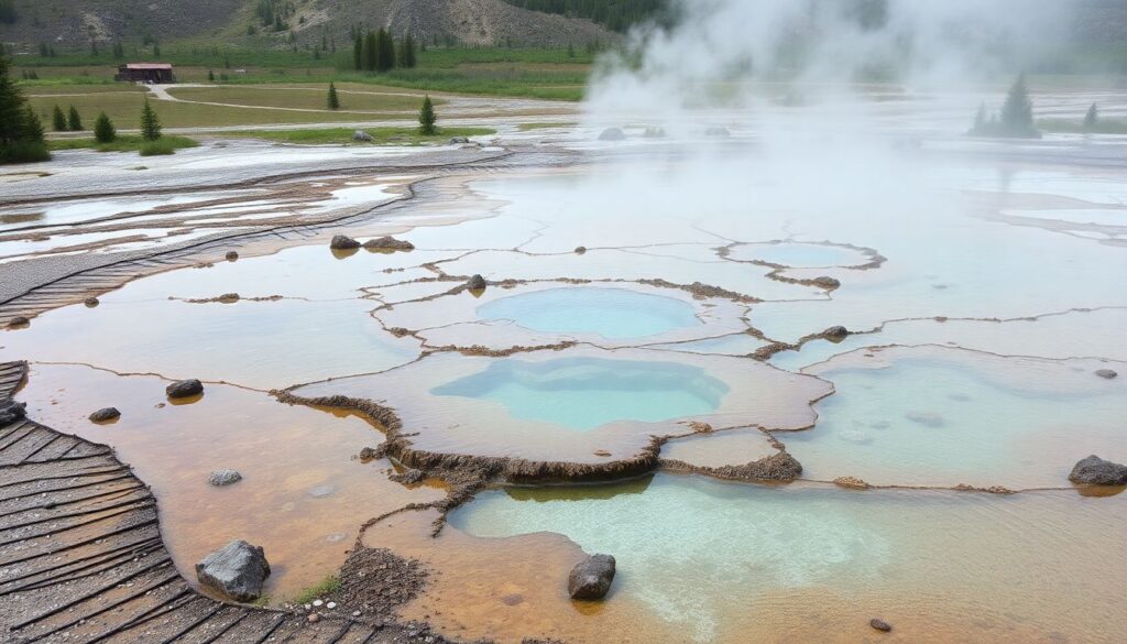 Самые впечатляющие гейзеры и геотермальные источники - иллюстрация