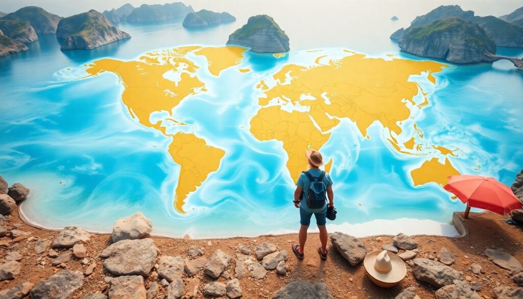 Как спланировать идеальное путешествие: пошаговое руководство - иллюстрация