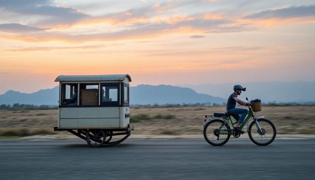 Самые необычные виды транспорта в разных странах мира - иллюстрация