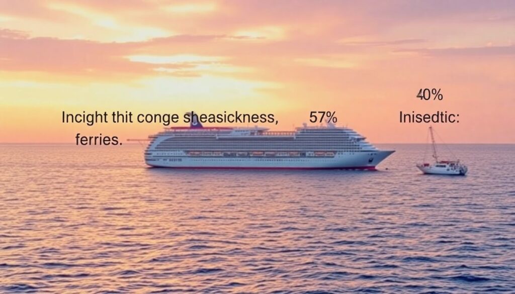 Как избежать морской болезни в круизе или на пароме - иллюстрация