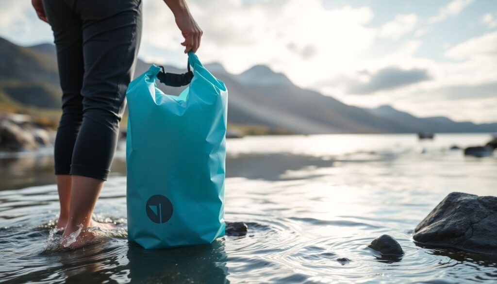 Как выбрать гермомешок для защиты вещей от воды - иллюстрация