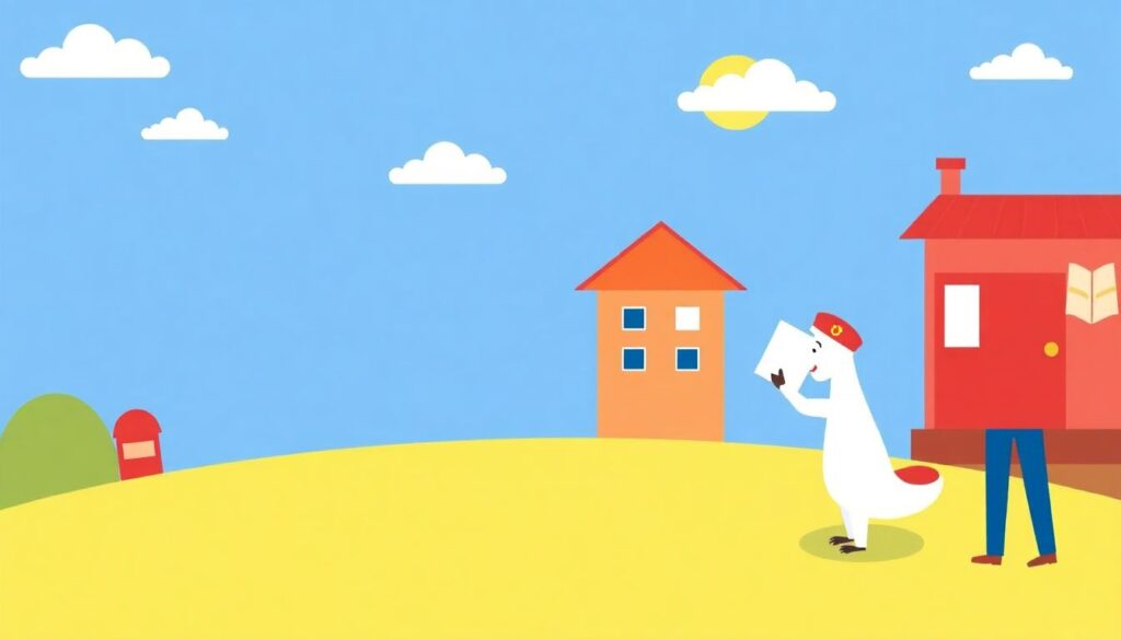 Как отправить открытку из любой точки мира - иллюстрация