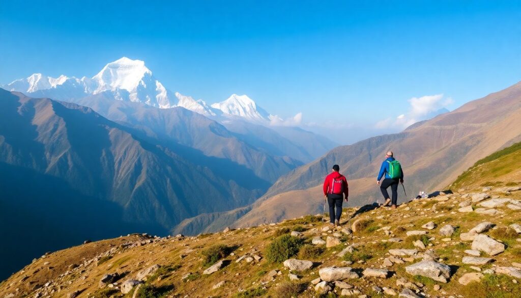 Лучшие маршруты для треккинга в Непале - иллюстрация