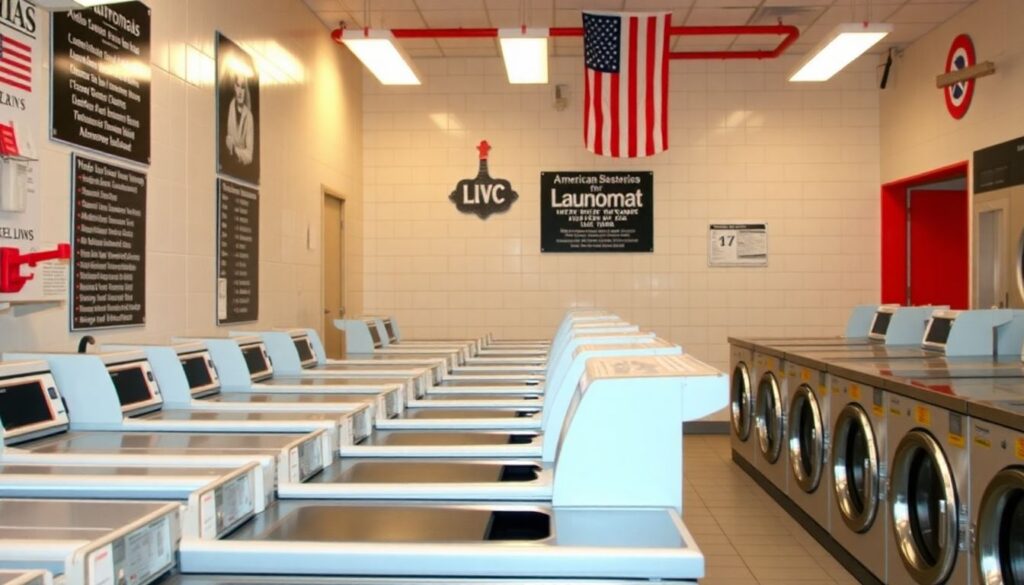 Как пользоваться общественными прачечными в разных странах - иллюстрация
