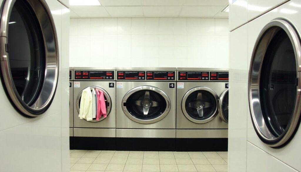 Как пользоваться общественными прачечными в разных странах - иллюстрация