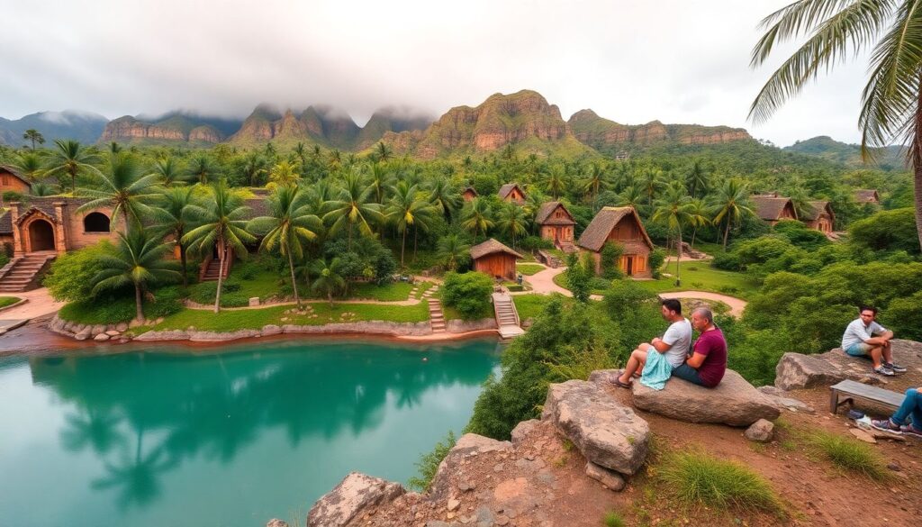 Как сохранить здоровье в путешествии по экзотическим странам - иллюстрация