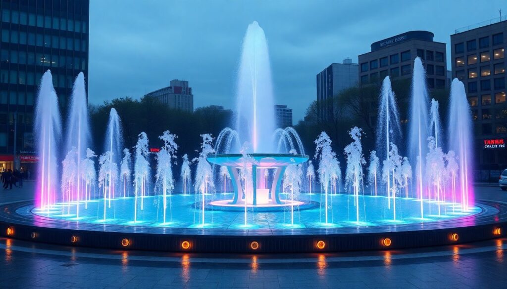 Самые красивые и необычные фонтаны мира - иллюстрация