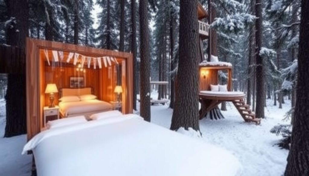 Самые необычные отели на деревьях - иллюстрация