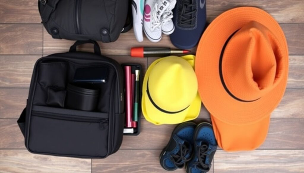 Как собрать вещи для кругосветного путешествия в один рюкзак - иллюстрация