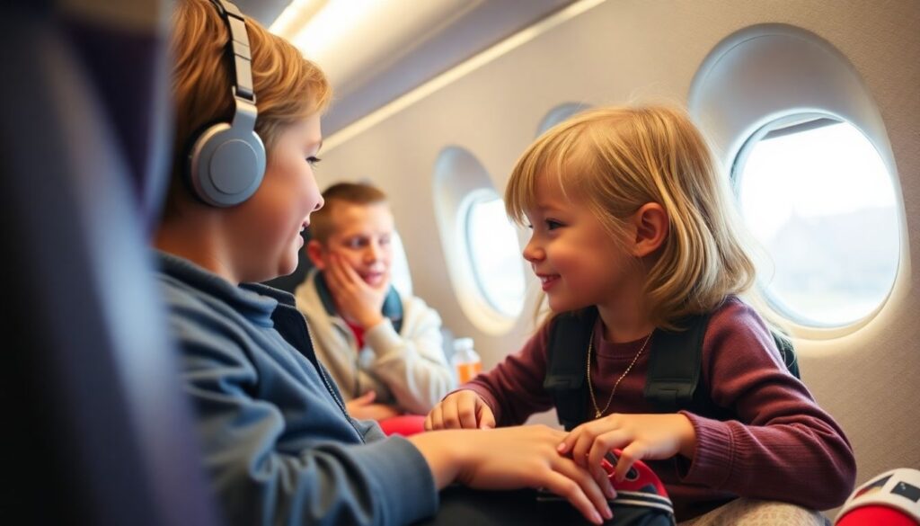 Как развлечь детей в длительном перелете - иллюстрация