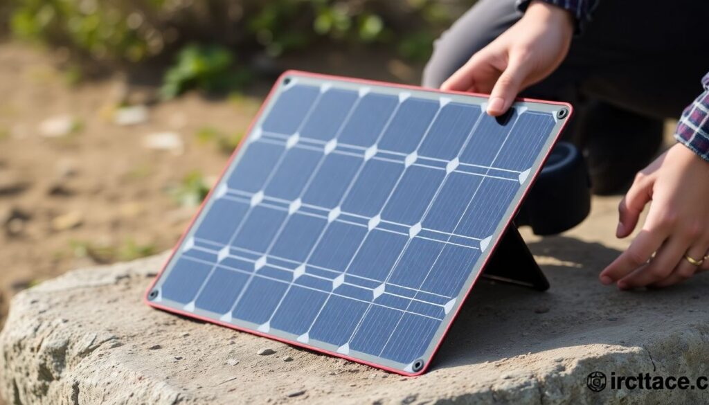 Как выбрать и использовать портативную солнечную панель - иллюстрация