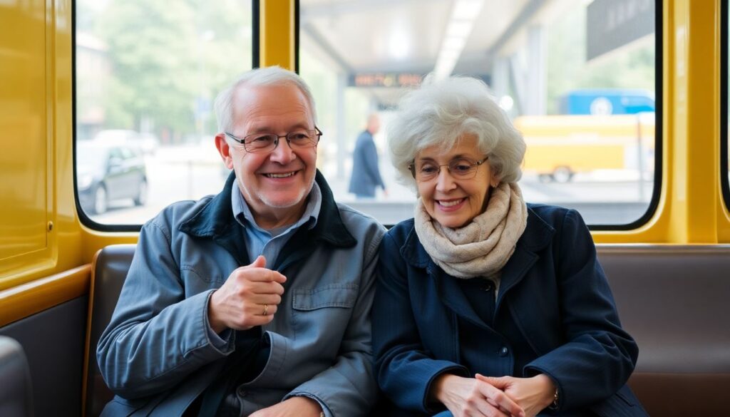 Как путешествовать с пожилыми родителями - иллюстрация