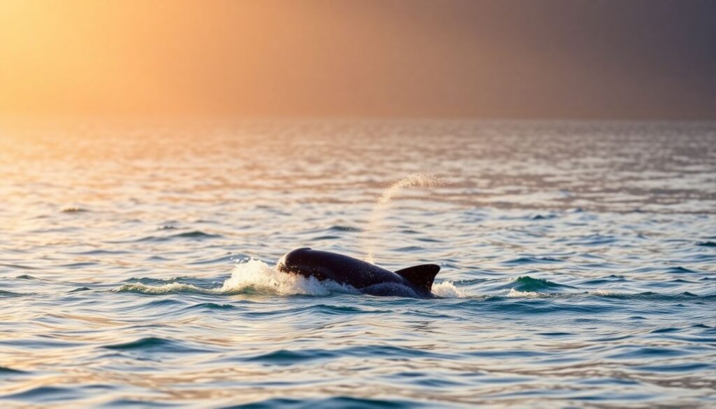 Лучшие места для наблюдения за китами и дельфинами - иллюстрация