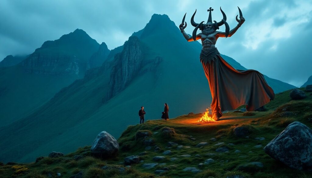 Путешествия по мотивам скандинавских мифов - иллюстрация