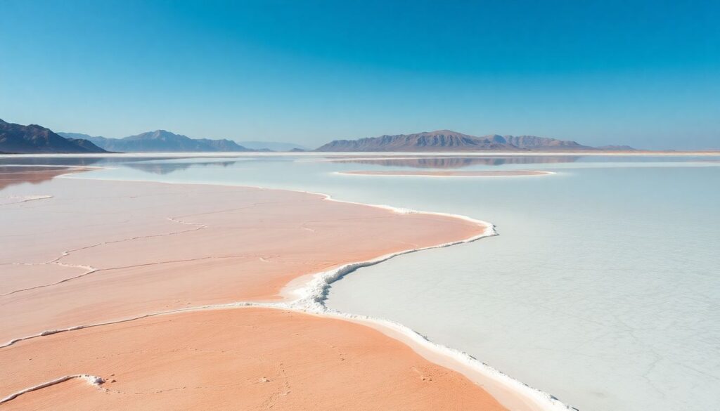 Самые впечатляющие соляные озера и пустыни - иллюстрация