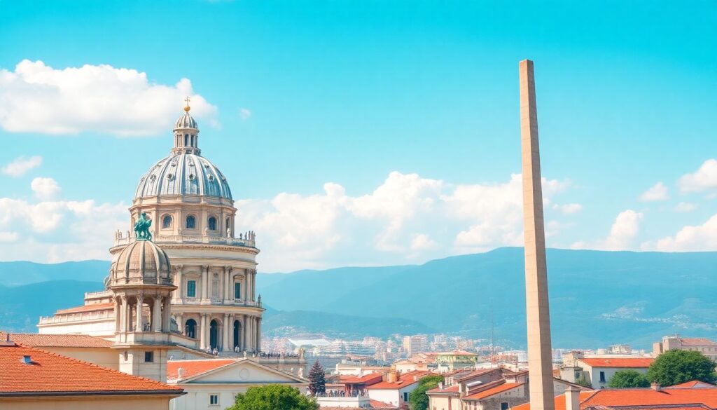 Путешествия по самым маленьким странам мира - иллюстрация