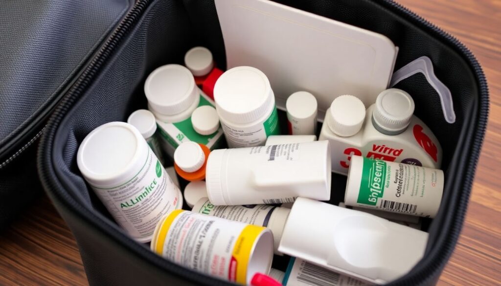 Как собрать аптечку для ребенка в путешествие - иллюстрация