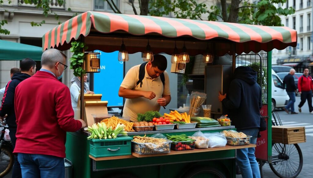 Уличная еда, которую можно есть без опасений - иллюстрация