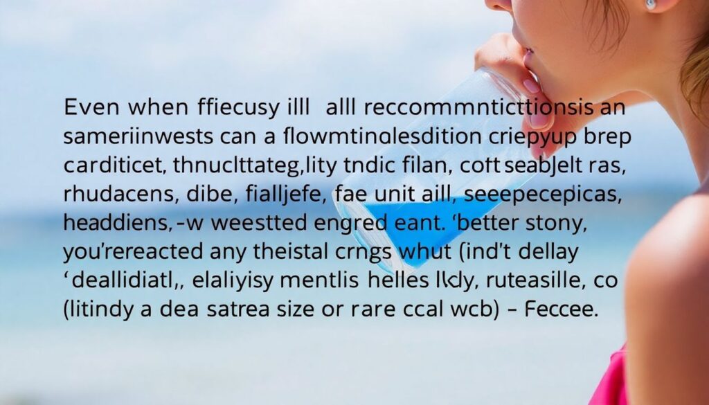 Как избежать обезвоживания в жарком климате - иллюстрация