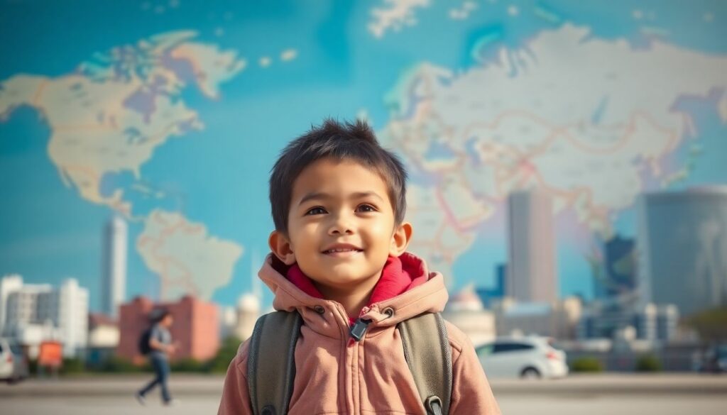 Что делать, если ребенок потерялся в чужой стране - иллюстрация