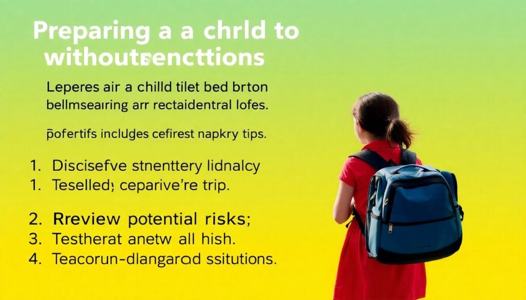 Как подготовить ребенка к первому самостоятельному путешествию - иллюстрация