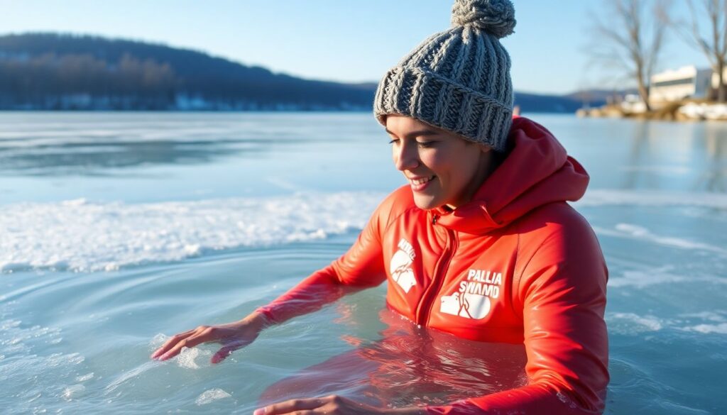 Лучшие места для зимнего плавания и моржевания - иллюстрация