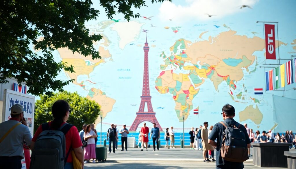 Как путешествовать с ограниченным знанием английского языка - иллюстрация