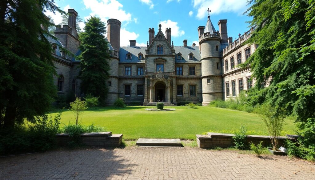 Самые красивые заброшенные замки и дворцы - иллюстрация