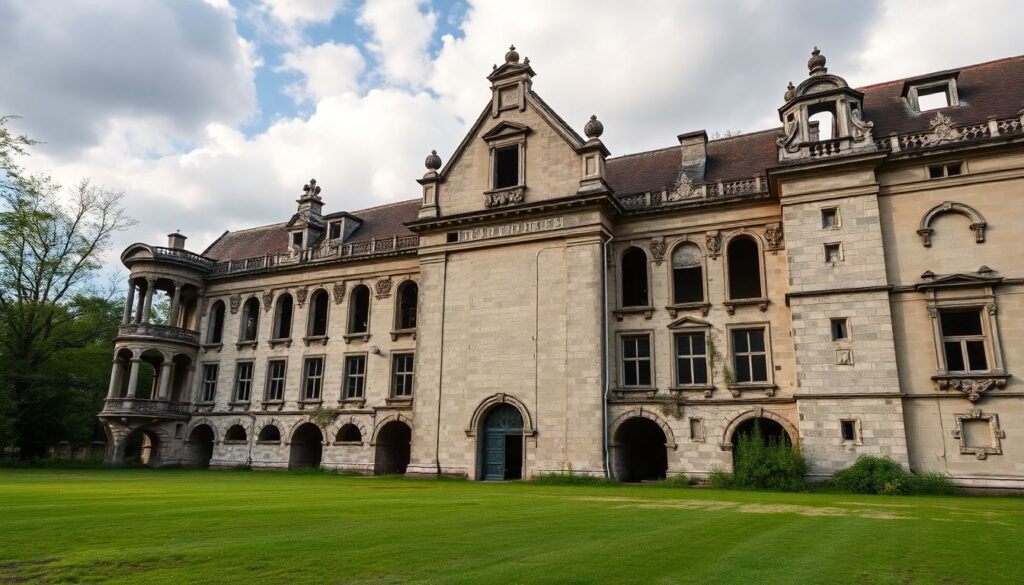 Самые красивые заброшенные замки и дворцы - иллюстрация