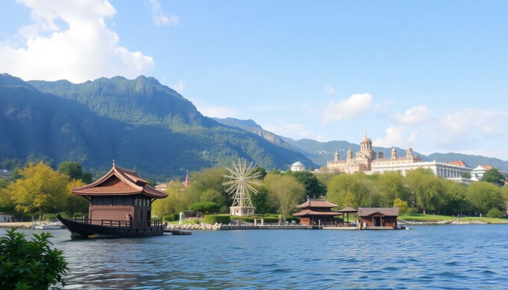 Лучшие города для празднования Нового года - иллюстрация