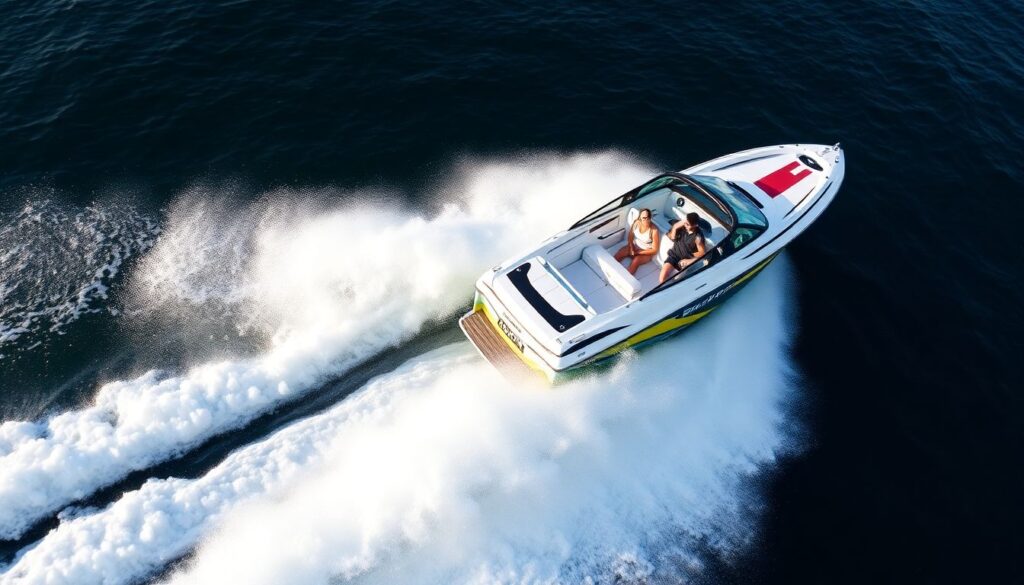 Лучшие места для катания на водных лыжах и вейкборде - иллюстрация