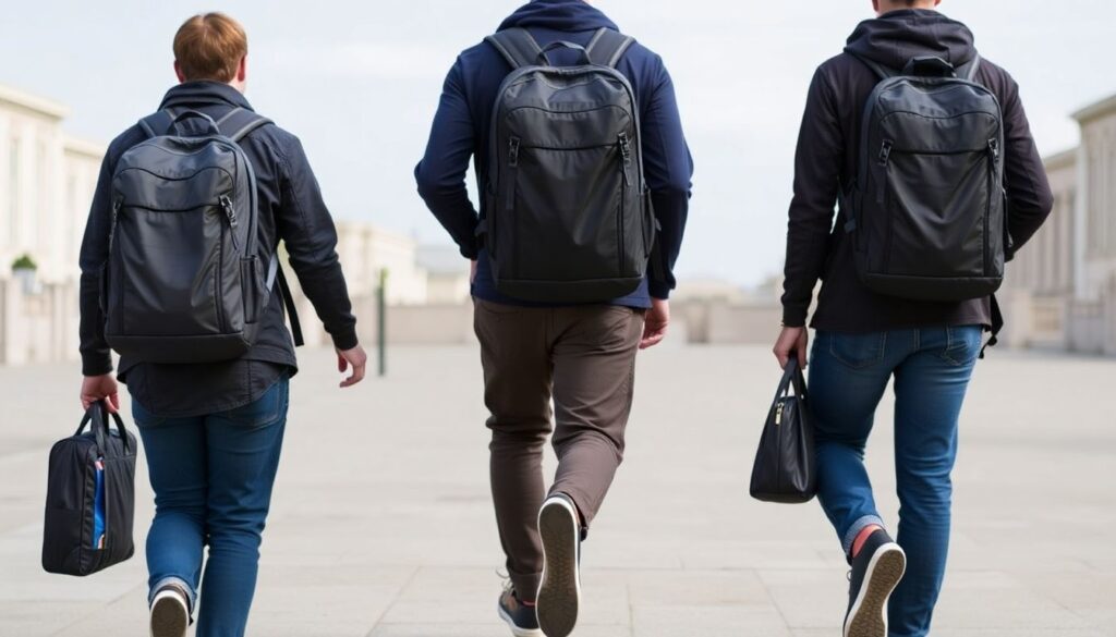 Как защитить свой рюкзак от кражи - иллюстрация