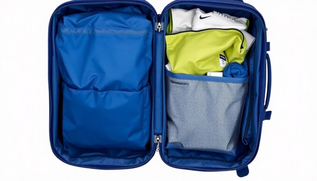 Как эффективно упаковать чемодан, чтобы вещи не мялись - иллюстрация