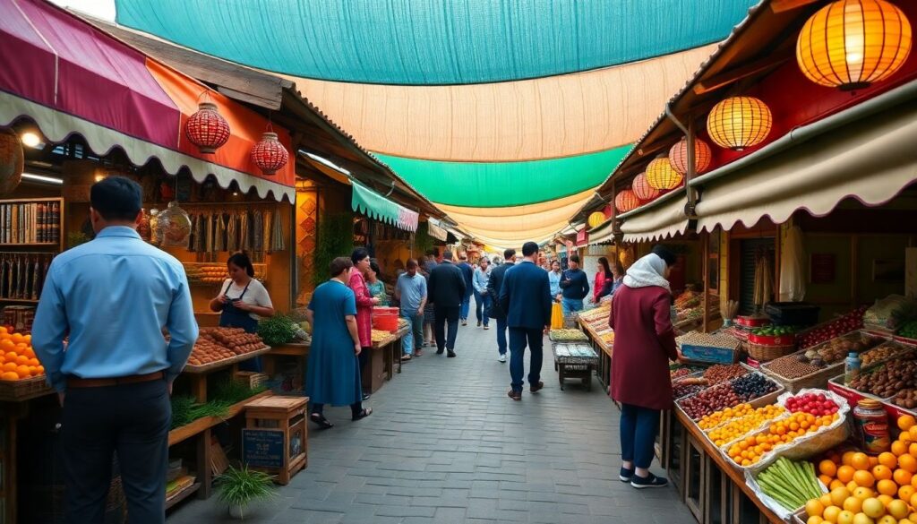 Традиционные рынки мира, которые стоит посетить - иллюстрация