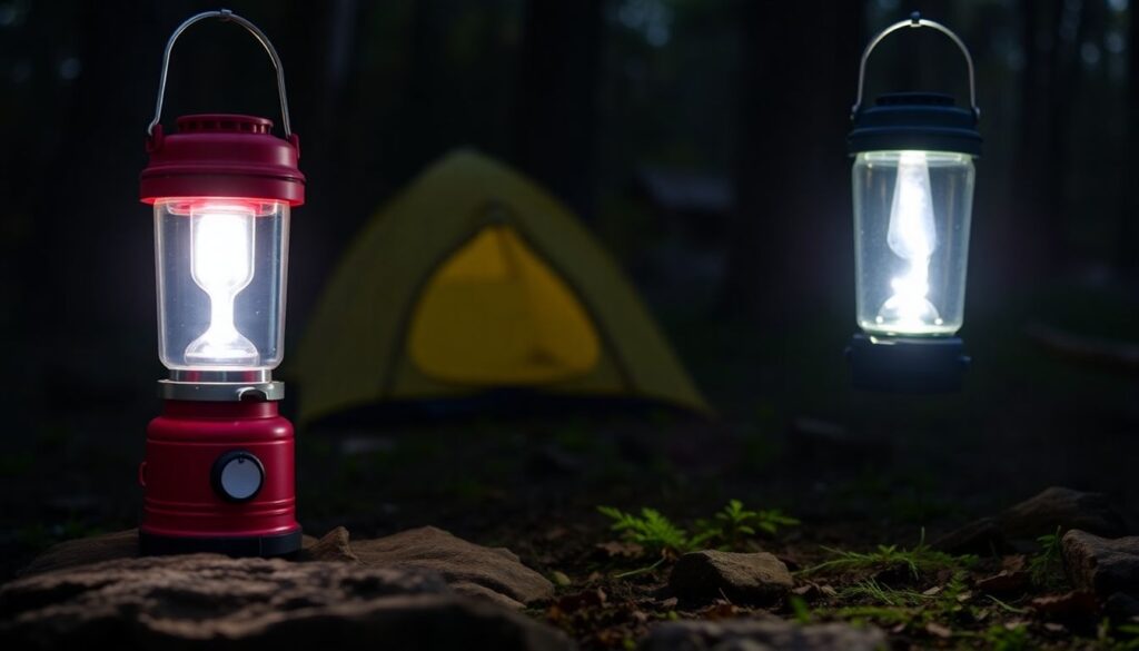 Как выбрать фонарь для кемпинга - иллюстрация