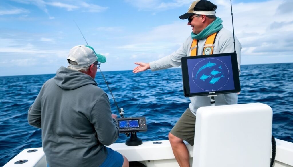 Лучшие места для глубоководной рыбалки - иллюстрация