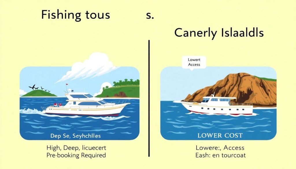 Лучшие места для глубоководной рыбалки - иллюстрация