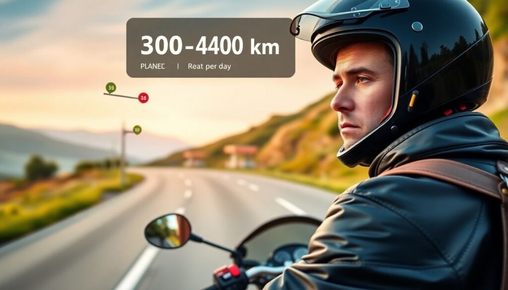 Лучшие маршруты для путешествия на мотоцикле - иллюстрация