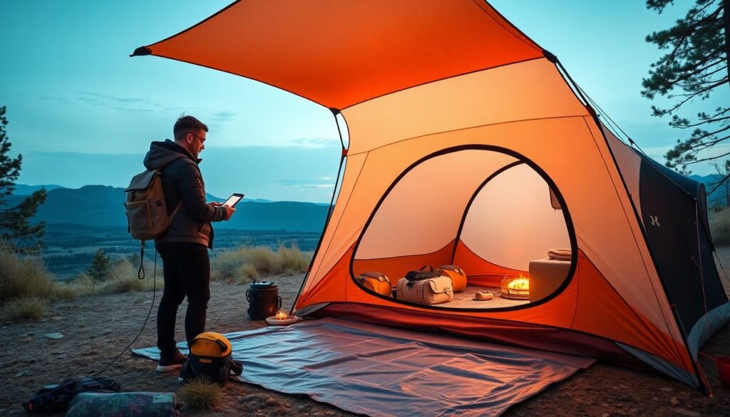 Как правильно выбрать и установить палатку - иллюстрация