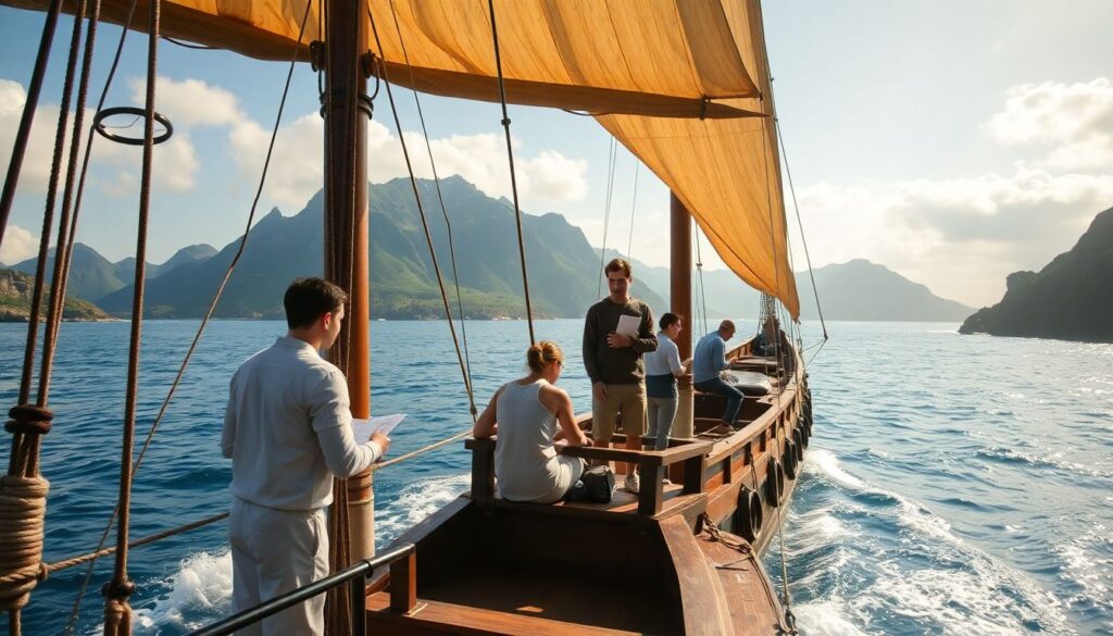 Путешествия по следам великих первооткрывателей - иллюстрация